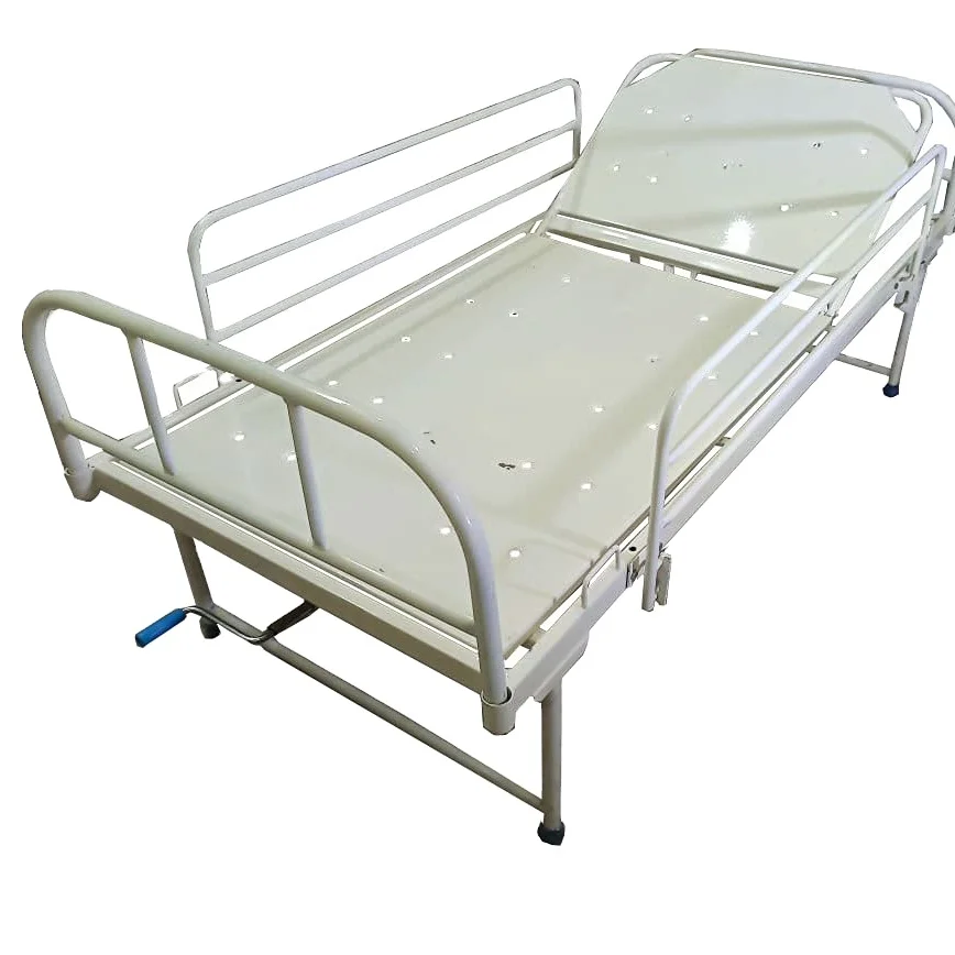 Mars International Manufacture Manual Stainless Steel Hospital Bed And Mattress, Polished, Size/Dimension: 36x75 Free Shipping..