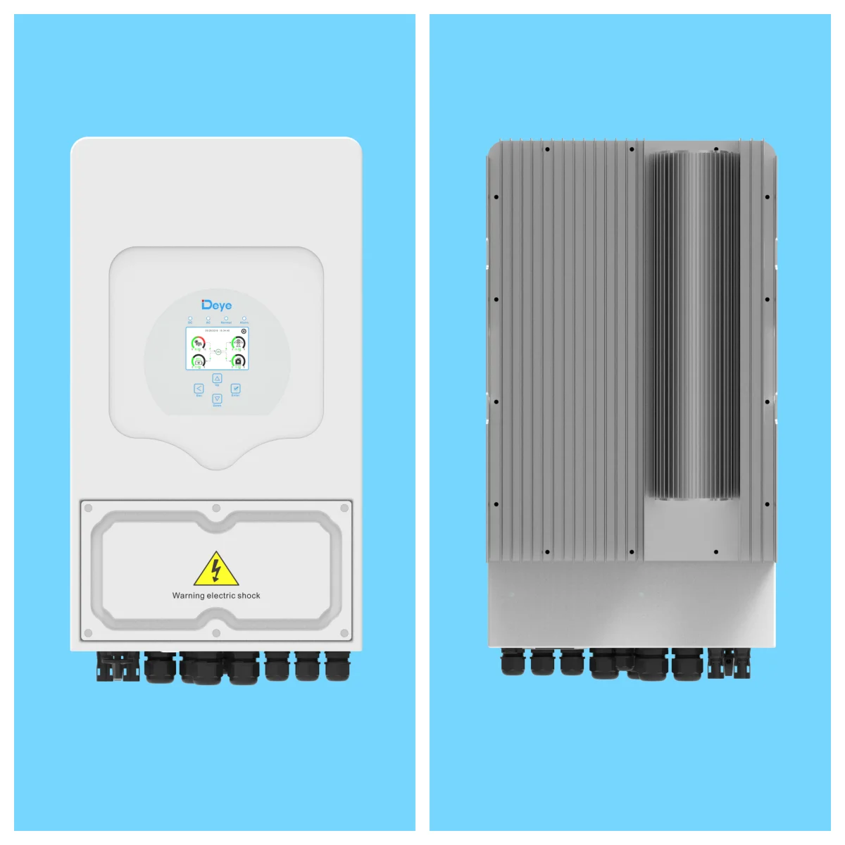 Cheap Deye eu sun-5k-sg03lp1 5 kw 5kw 5kva single 1 phase hybrid 220 Volt solar power 48v hybrid inverter