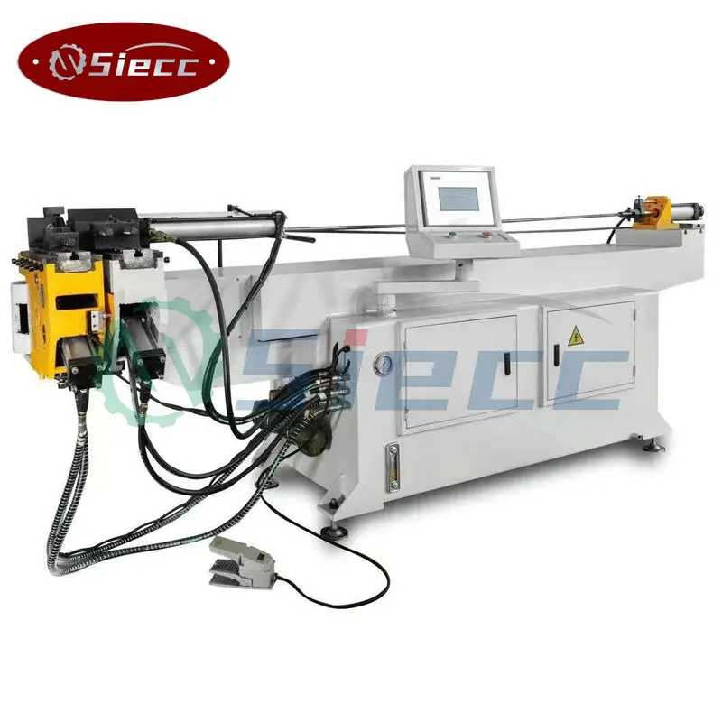 automatic exhaust square titanium siphon cnc profiles electric profile round bar steel bar tube bender pipe bending machine