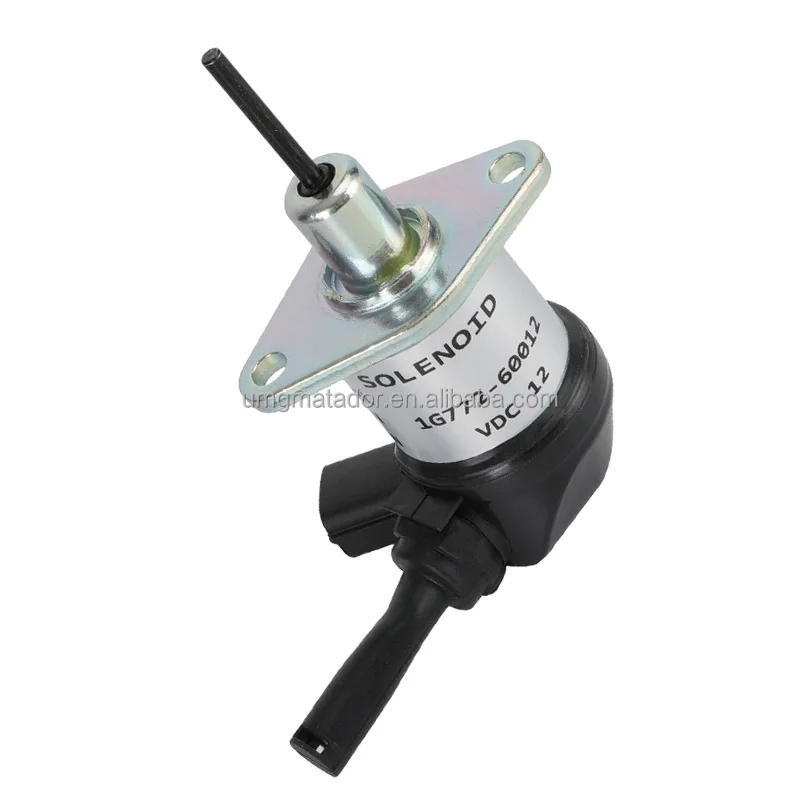 1G772-60012 топливный стопорный электромагнитный клапан для двигателя Kubota V3300 V3600 V3307