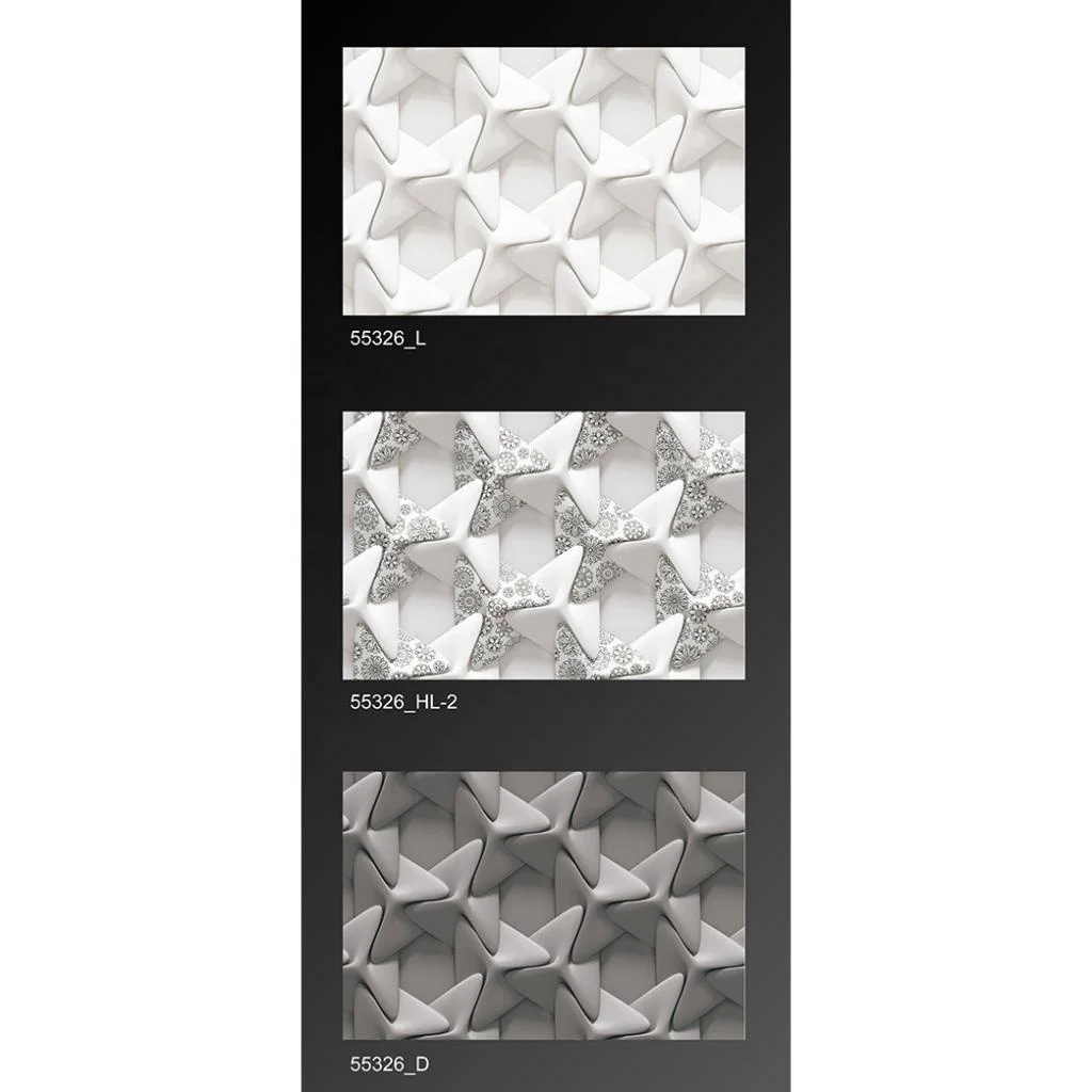 30x45cm Best Looking 3D Glazed 12x18 Wall Tiles for Interior Kitchen and Bathroom 300x450 mm from Indian Ceramic Tile Factory