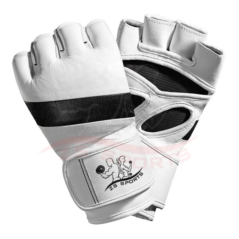 Custom 8 - 16 OZ Fitness MMA Training MMA Boxing gloves PU Leather Muay Thai Mixed Martial Art Mitts Wholesale