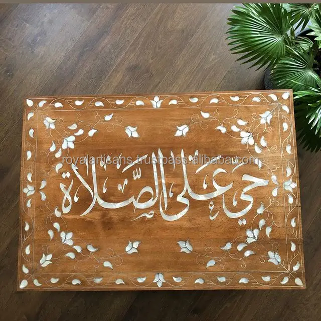 High Quality Custom Made Acrylic Gift Box Case Mother of Pearl Inlay With Wooden Lid Display Box