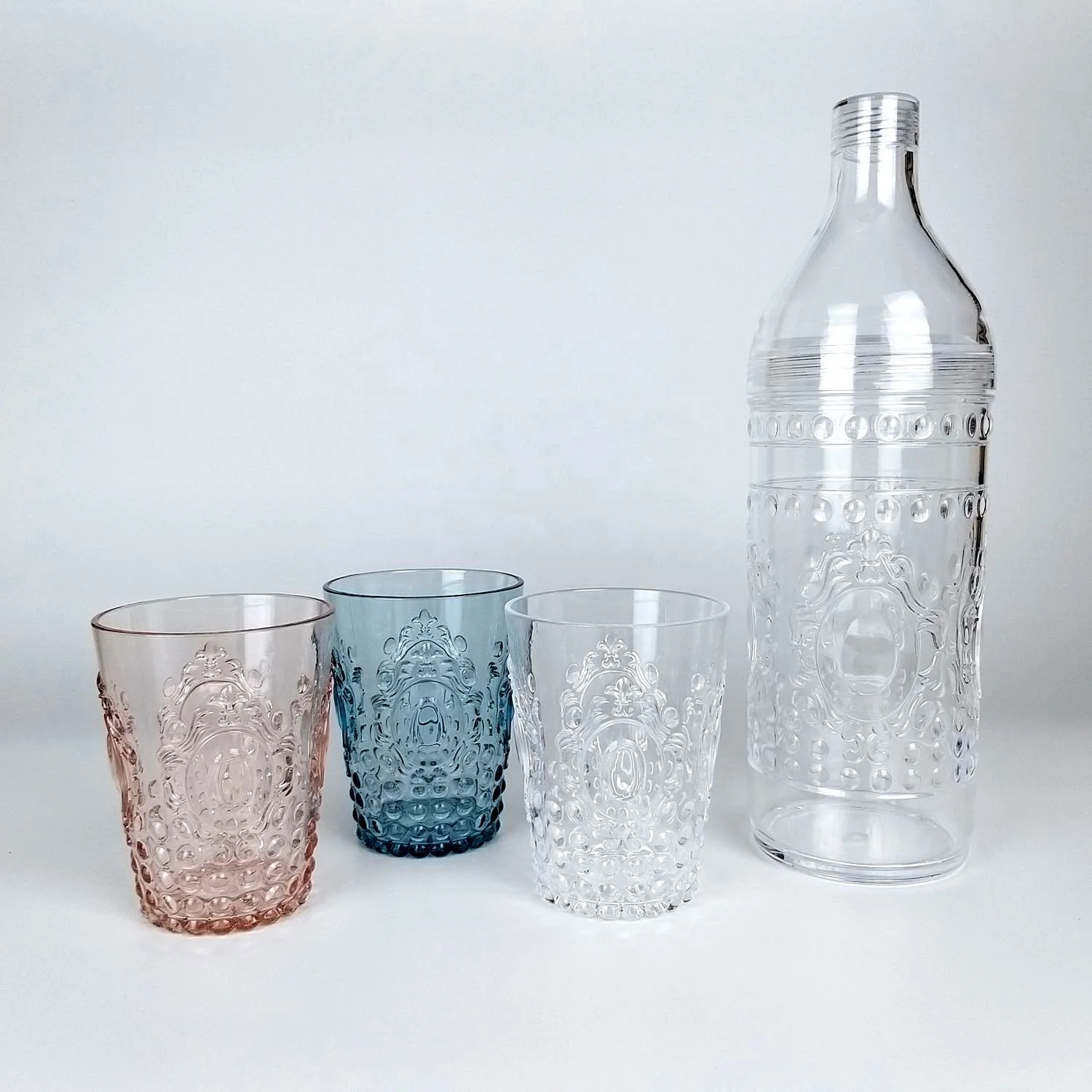 Acrylic Outdoor Water bottle and tumbler set