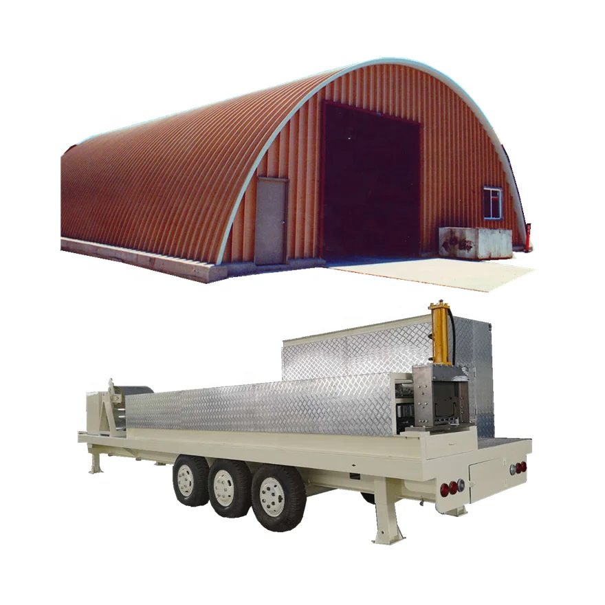 SABM SX-1000-680 Hydraulic K Q SPAN Forming and Curving Machine New/Used Making Machine for Roofing Metal Steel Tile Building