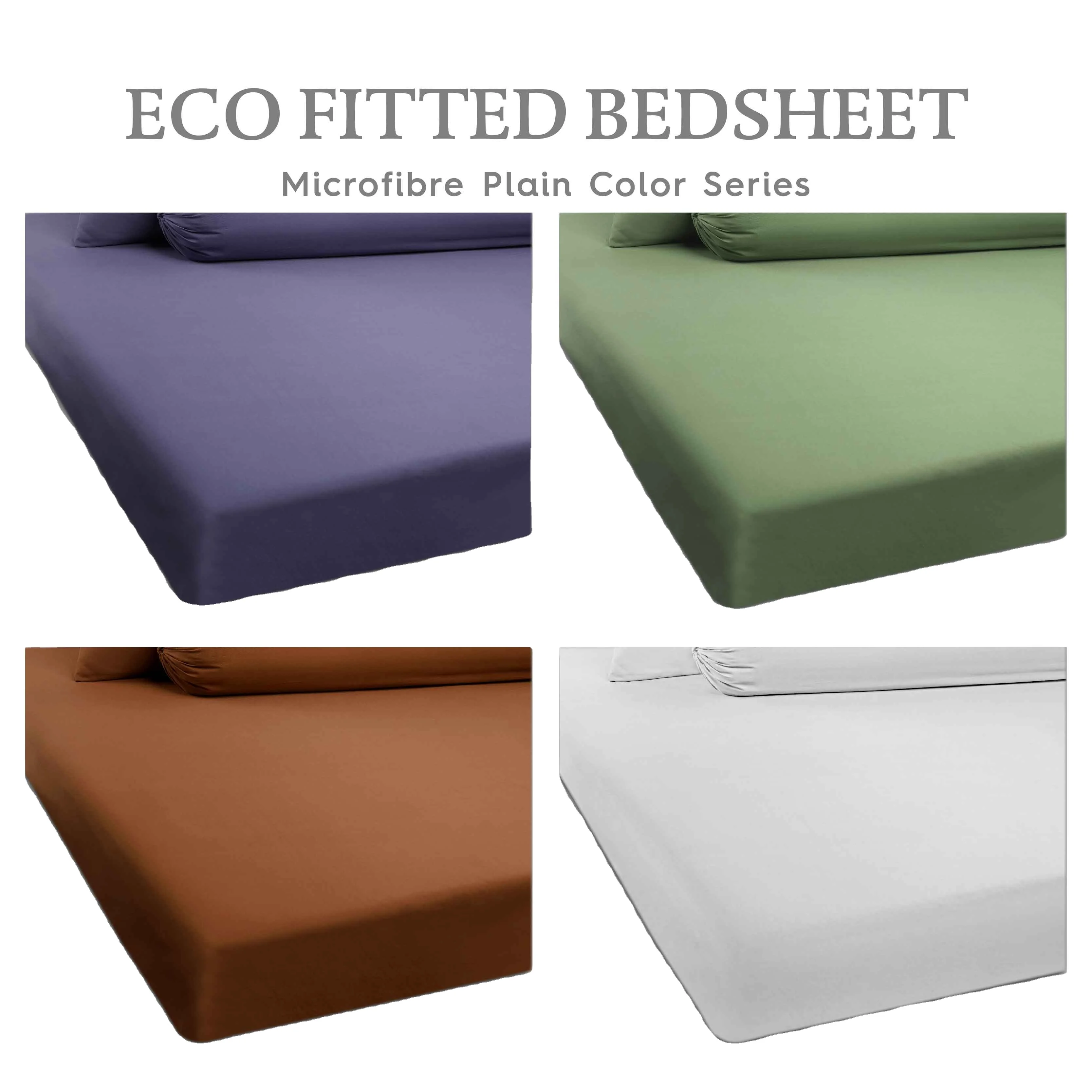 Highly Preferred 100% Microfiber Size Plain Bed Sheet Suitable For Hotel & Home With Soft and Smooth Cotton Texture
