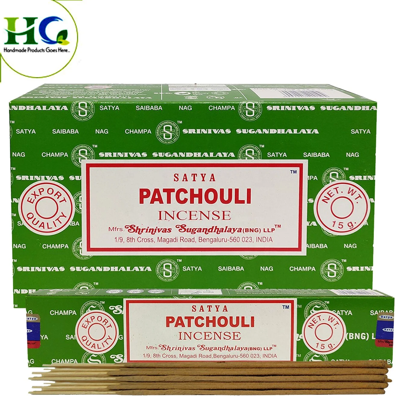 Patchouli Original Satya Nag Champa Incense Stick Indian Incense Stick Aromatic Incense Stick