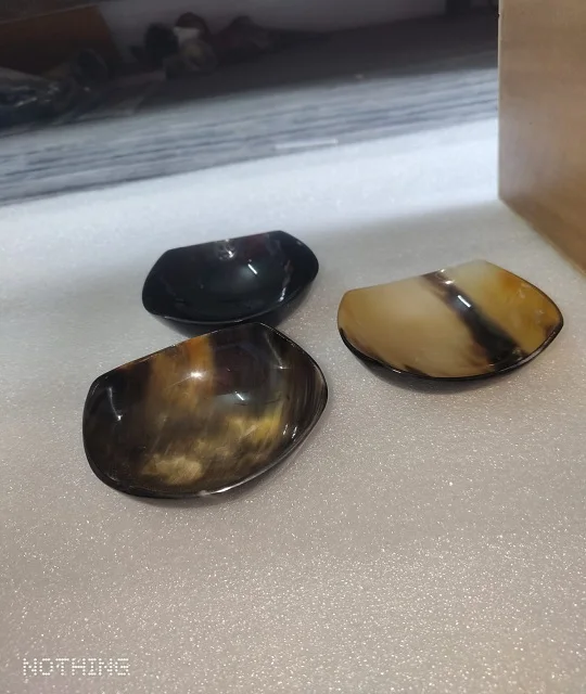 Buffalo Horn Bowl Fruits Salad Horn Bowl Creative Quality Horn Bowl For Hotel Restaurant Suppliers In Low Price from gm impex