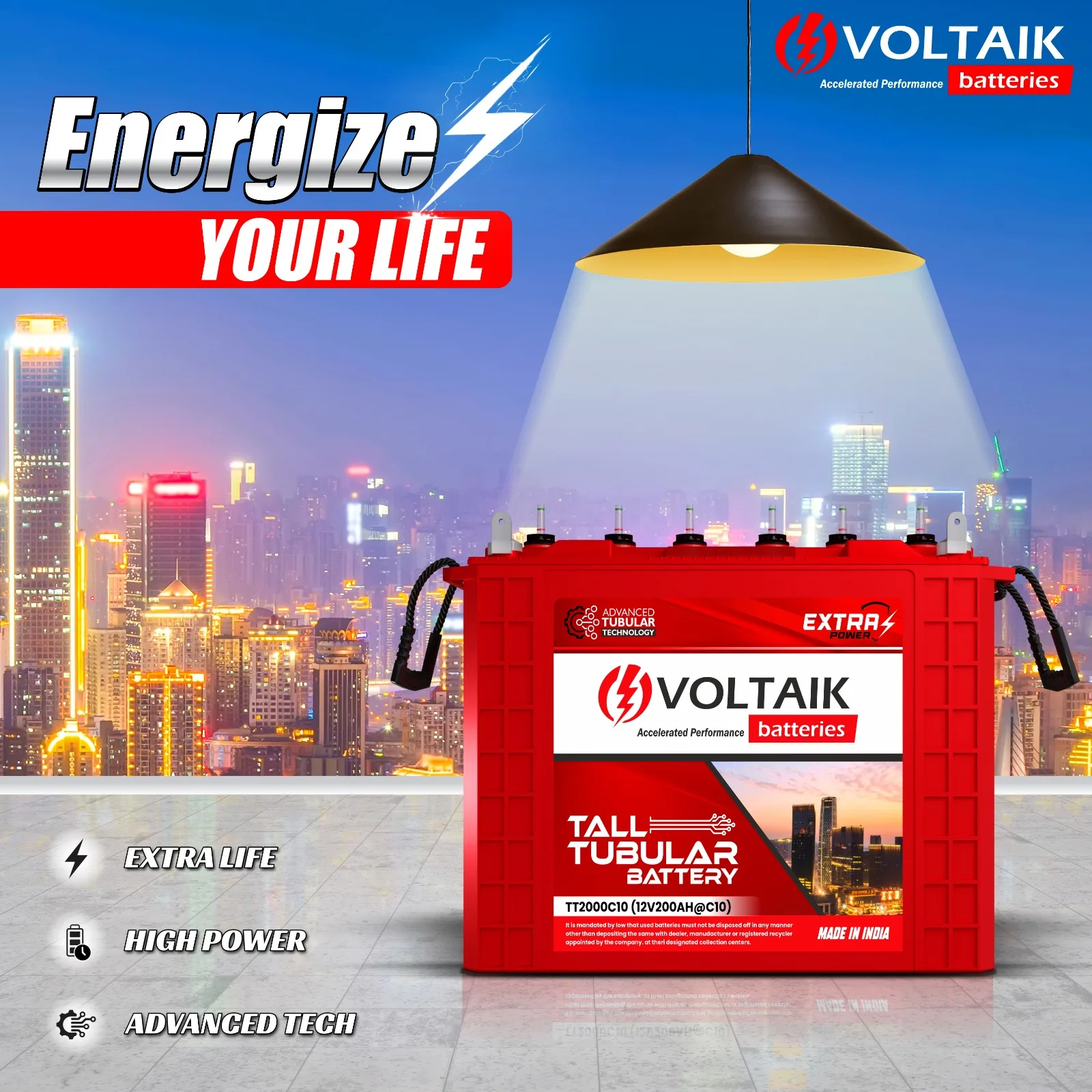 Tubular+Battery 12V Lead Acid Solar Batteries200Ah  Home Solar Battery Bank VOLTAIK 12V 350AhC10 Solar Inverter Battery Superior
