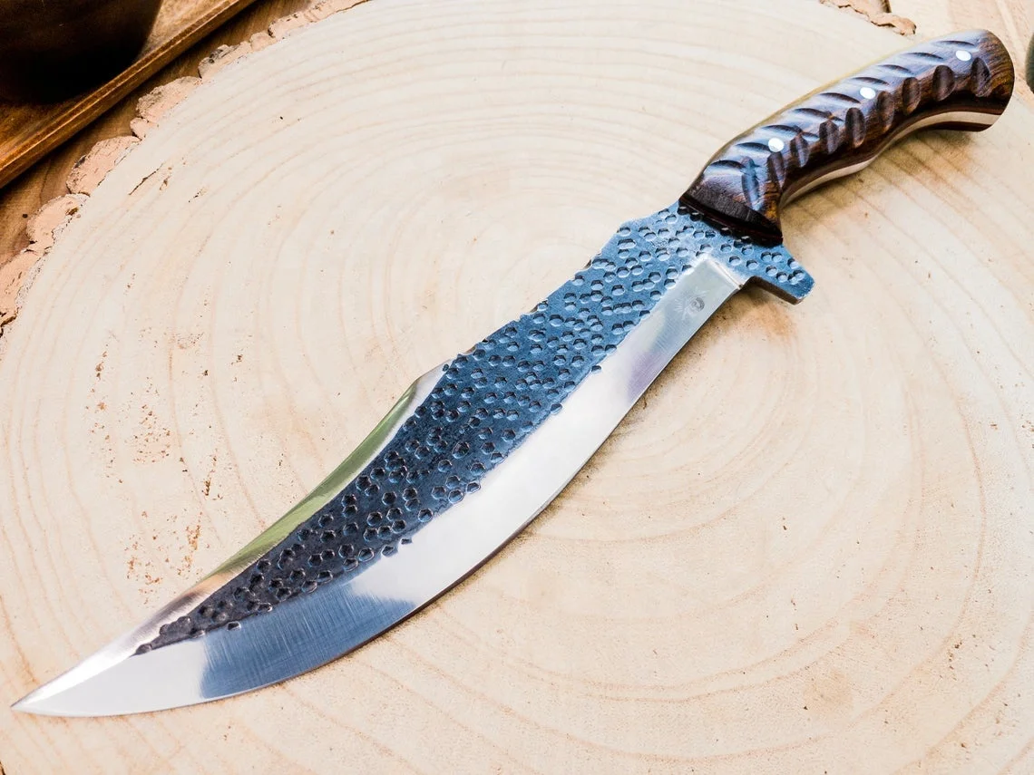 
2021 New Arrival Wholesale Factory Made High Quality Carbon Steel Bowie Knife 