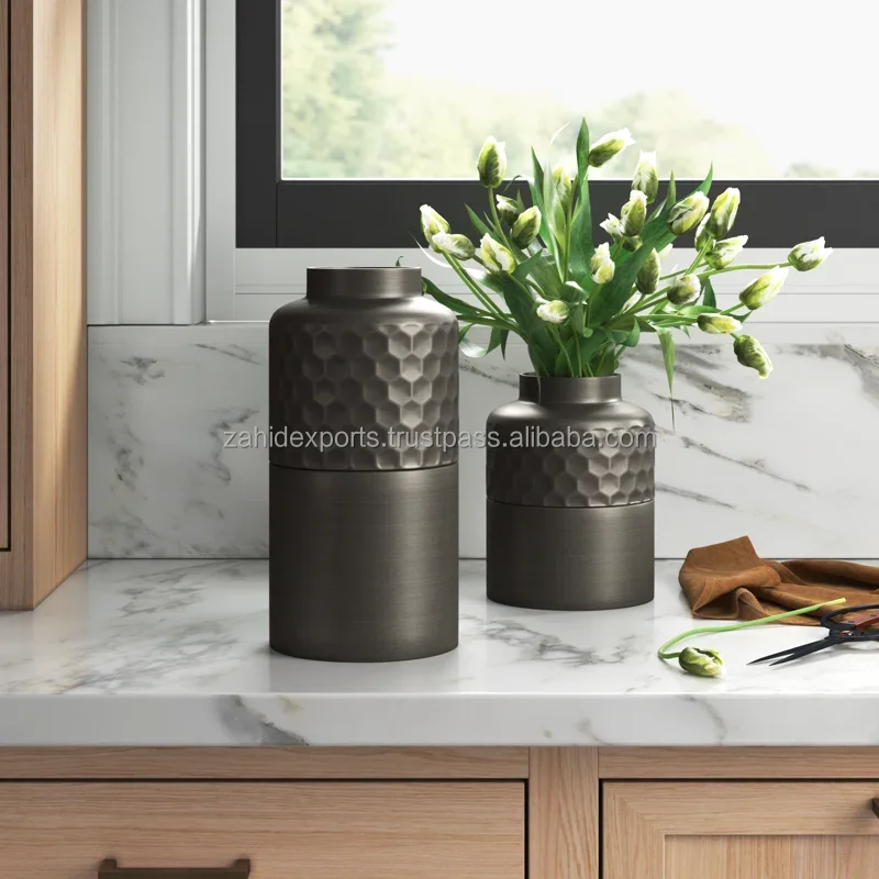 donut vase flowers fake flowers to put in vase flower design on vase Newly Arrival Modern Designed & Aluminum Zahid Exports