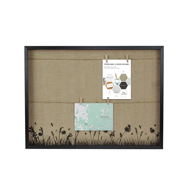 Настенная декоративная льняная доска для