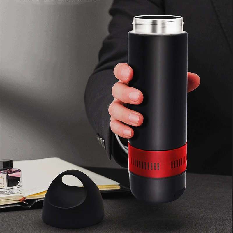Wholesale Creative Electric Heating Control  Wireless Musical Smart Vacuum Flask for Easy Carrying