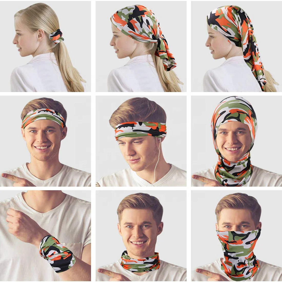 Маска для лица гетры шеи ветрозащитный шарф повязка на голову шею головной платок Пылезащитная маска