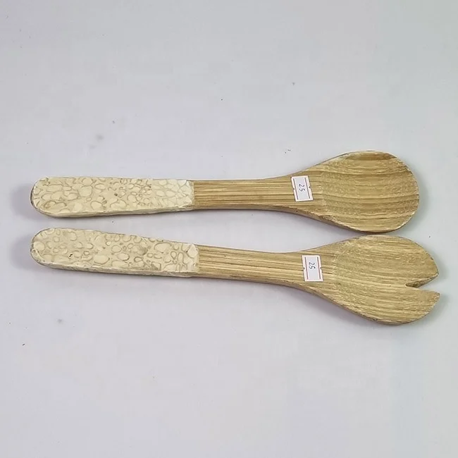 High Quality spoon Natural Bamboo Reusable Small Bamboo Spoons Made From Vietnam Best Price