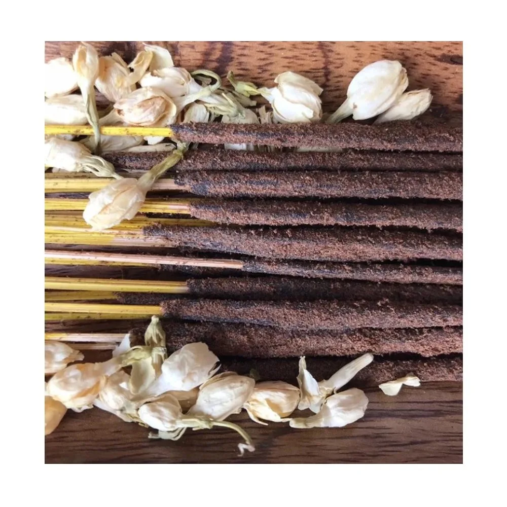 Top most selling Flat pouch packing 9 Inch black incense sticks made from charcoal and with natural perfume and fragrance