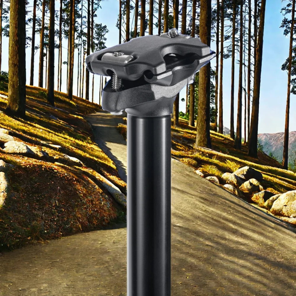 Adjustable Hydraulic Internal Routing Mountain Bike Seat Post Made of Durable Alloy/Aluminium Material