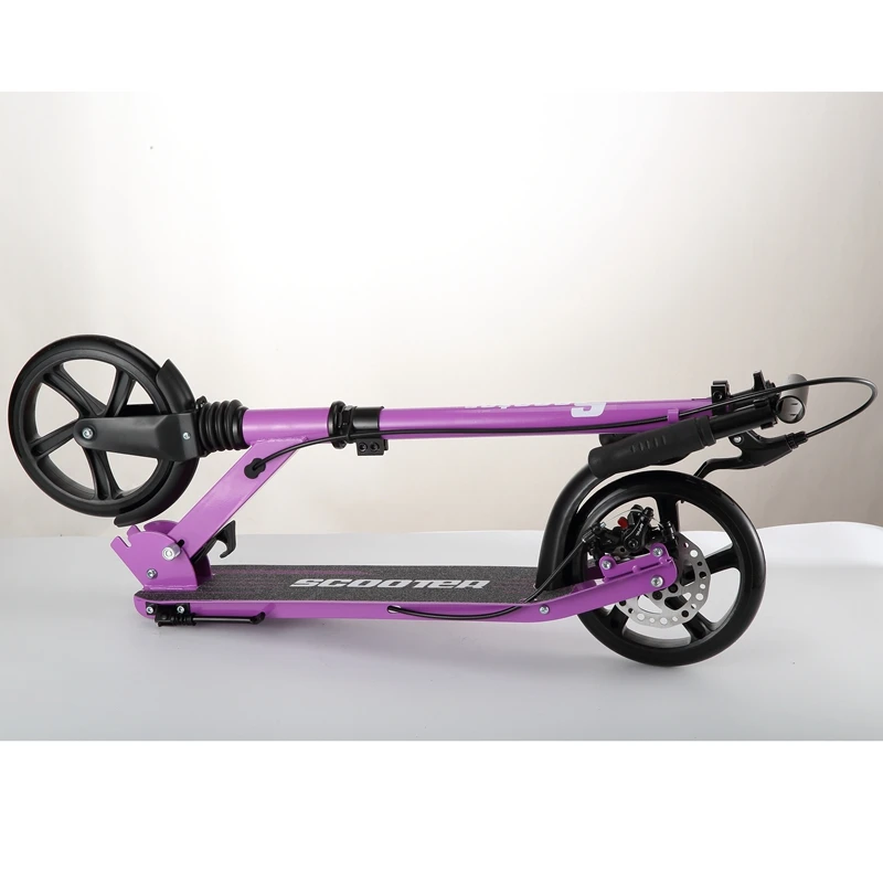 Регулируемая высота 3 уровня самокаты для взрослых с большими колесами