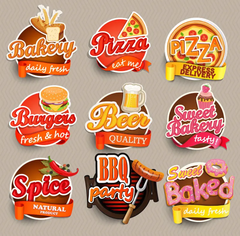 Custom Waterproof Self-Adhesive Paper Stickers Various Kinds Economical Custom Labels