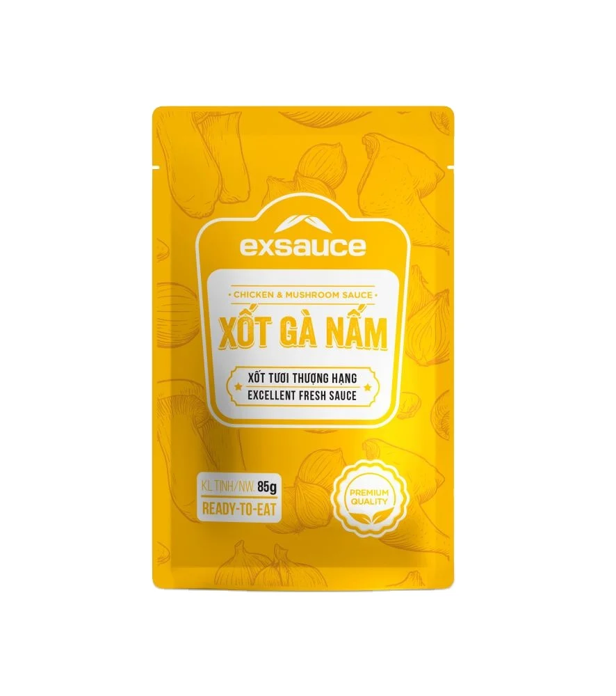 Instant Food Ready to eat Delicious Sauce Pack Chicken & Mushroom Exsauce Use For Everyday Meal Wholesale Sauce