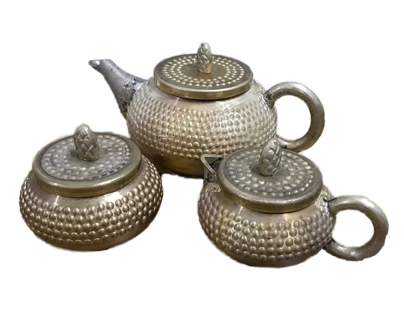 Modern Style Arabic Brass Turkish Dallah Tea Set Unique and Attractive Metal Coffee Pot Novelty Design Tea Kettle