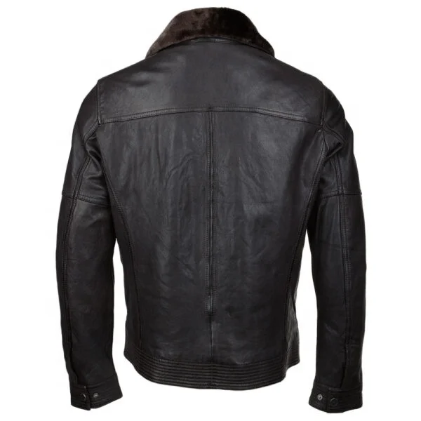 
Mens Motorcycle Bomber Style Genuine Leather Jacket Motorcycle leather jacket Manufacturers Suppliers 