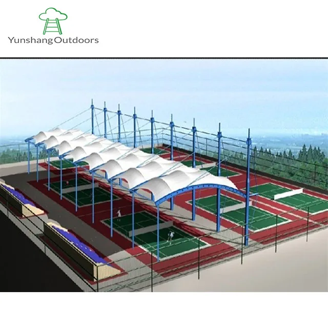 China Tensile Structure for swimming pool indoor sunshade roof