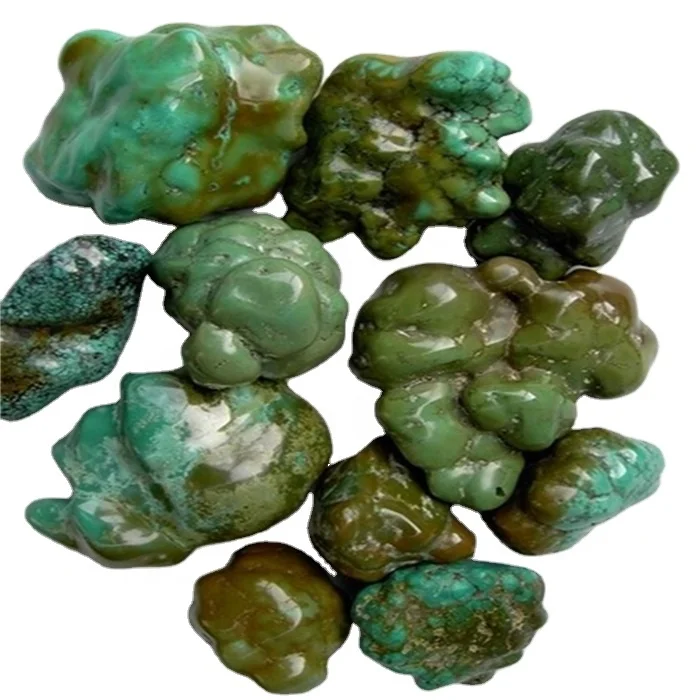 Turquoise nugget beads Natural Gemstone Cabochon Turquoise Jewelry Supplies
