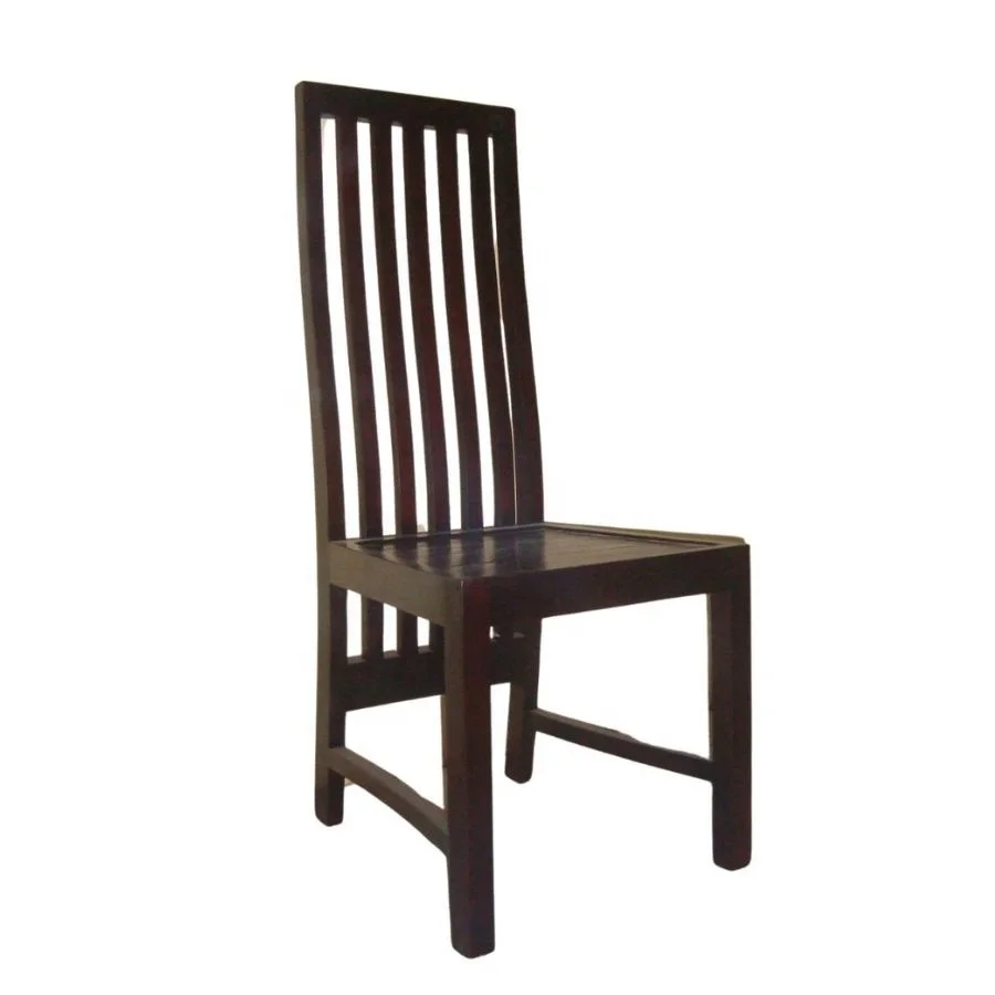 Teak Minimalist Dining Chair for Modern Home Furniture Teak Wood Chair for Hotel Furniture Wooden Outdoor Chair
