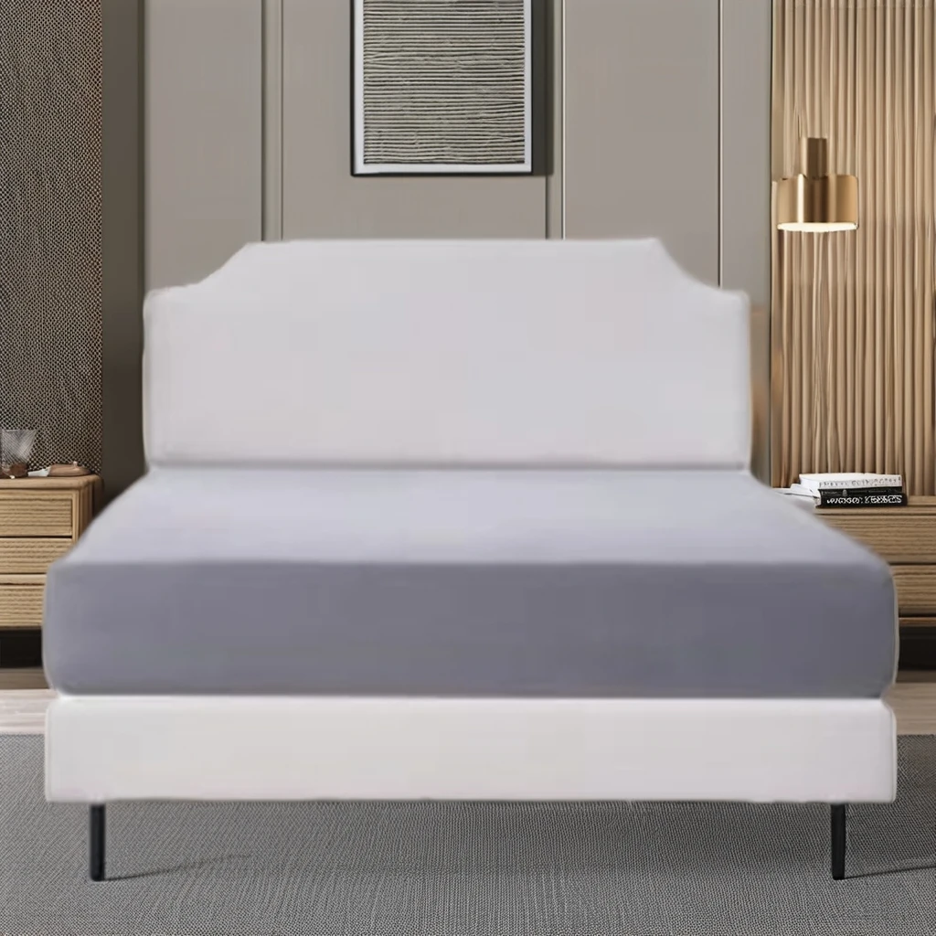 Jk12Modern кровать размера «King-Size» с деревянными планками «Queen-Size» деревянное металлическое изголовье основание для двуспальной кровати
