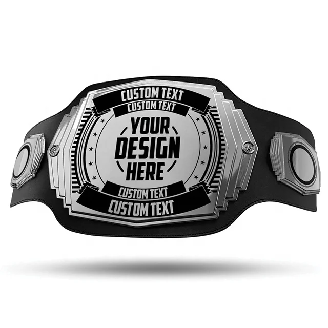 High Quality Custom World Championship Belt Boxing MMA Belts Wholesale New Customized Style Leather Championship Belts