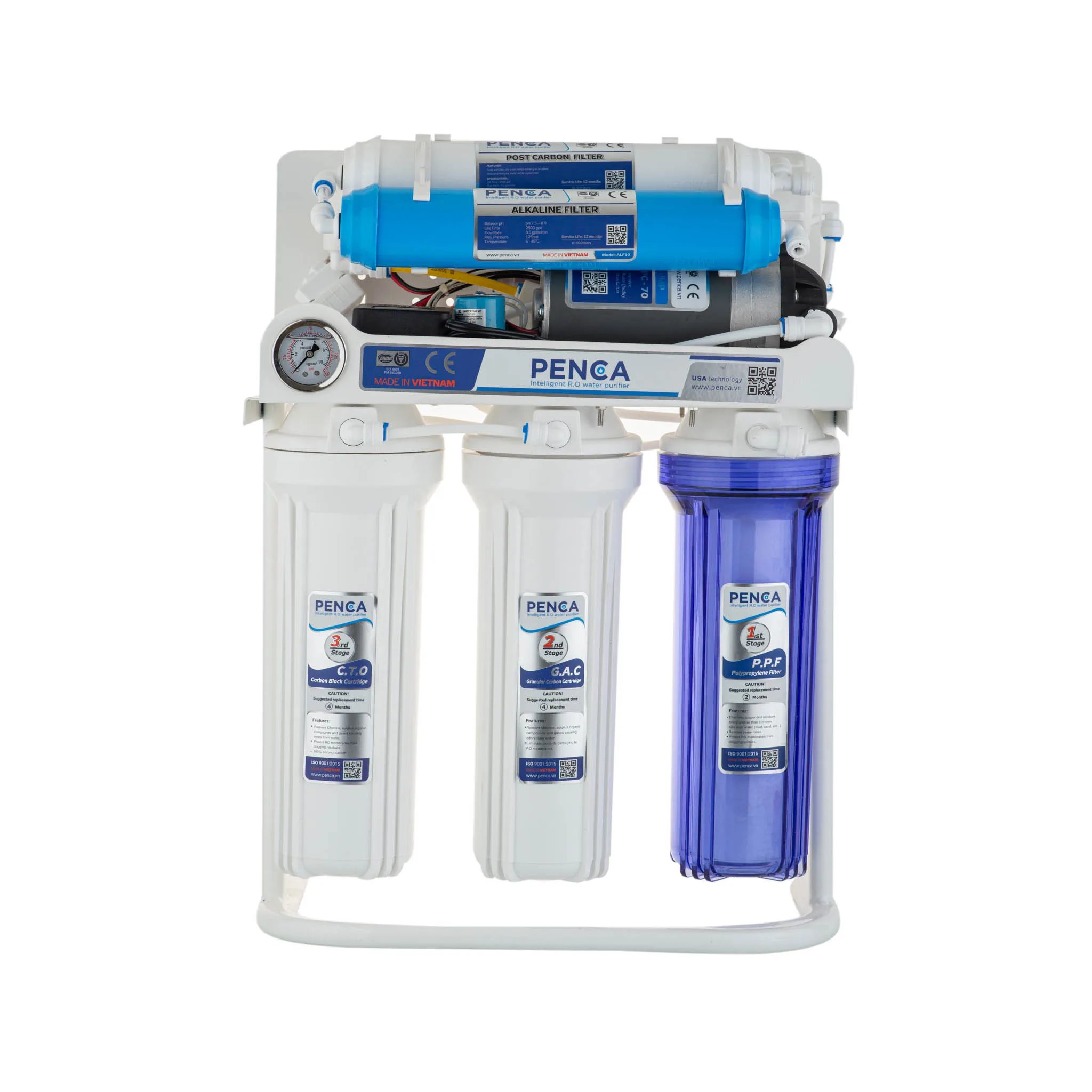 Top Supplier Water Treatment Home Appliances 6 Stage RO System Desktop Water Filter 75gpd - 600gpd Water Purifier Machine
