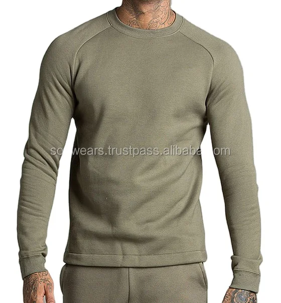 OEM High-performance cotton fleece crewneck sweatshirts