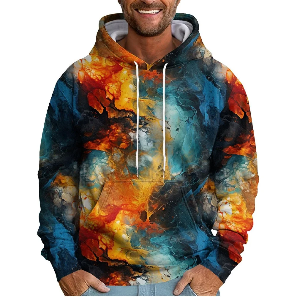 Высококачественные мужские сублимированные толстовки с настраиваемым тепловым дизайном из полиэстерового материала зимняя одежда оптовая продажа фабрики