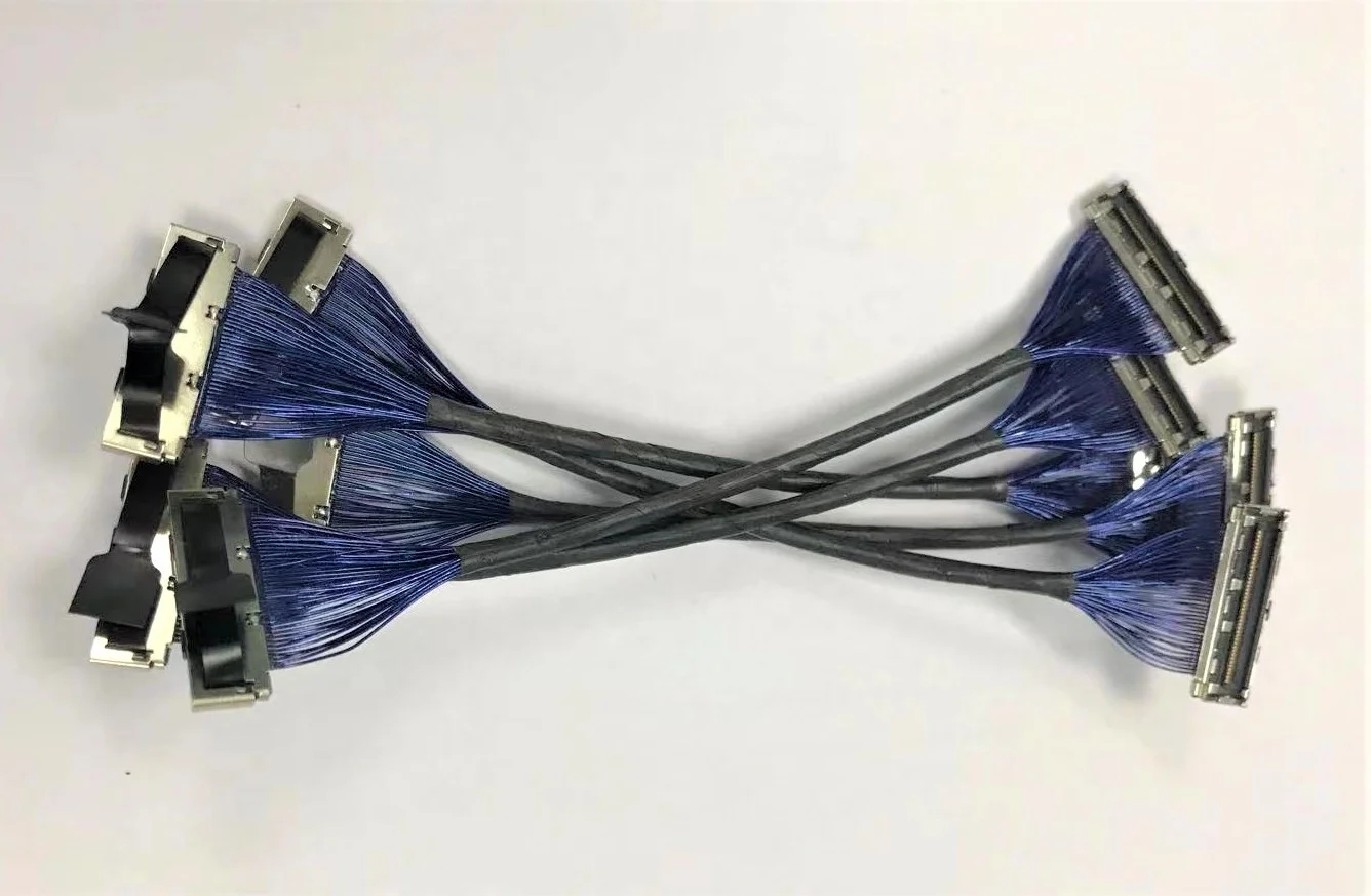 Высокочастотный дисплей нано Лента обмотки 40P 115 мм UL1354 коаксиальный кабель