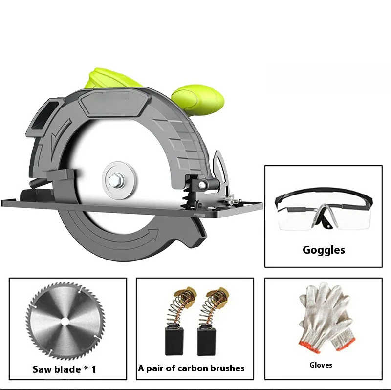 Electric circular saw 7-inch 9-inch household woodworking handheld electric saw cutting saw