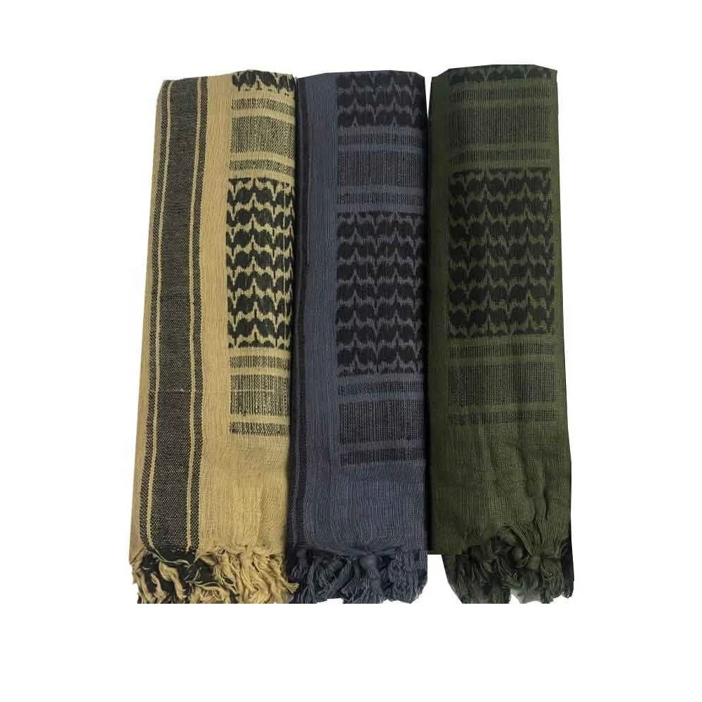 Shemagh Luxury Winter Scarf For Women Desert Scarf Windproof Headscarf Classic Arab Shemagh