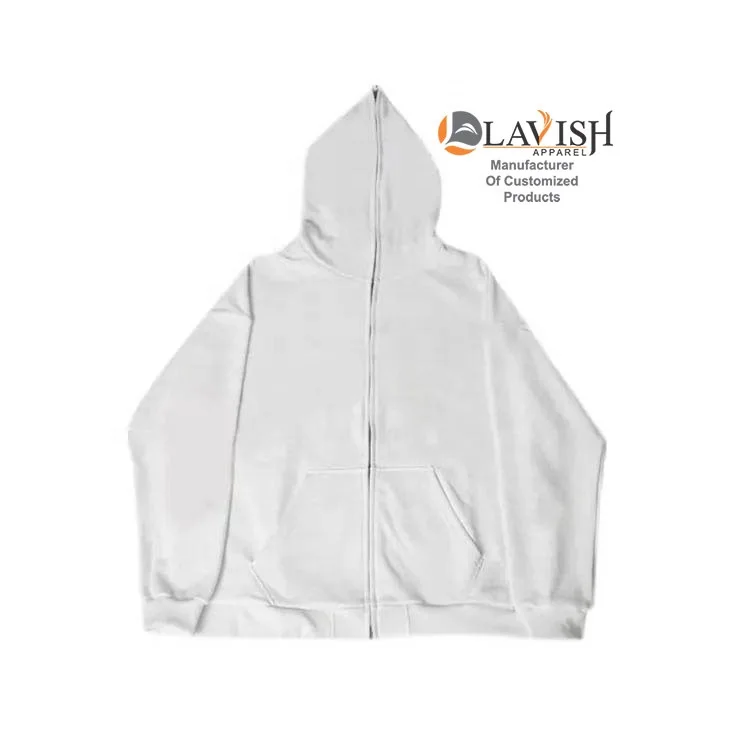 Customized Zip Up Hoodies High Quality Street Wear for winter collection
