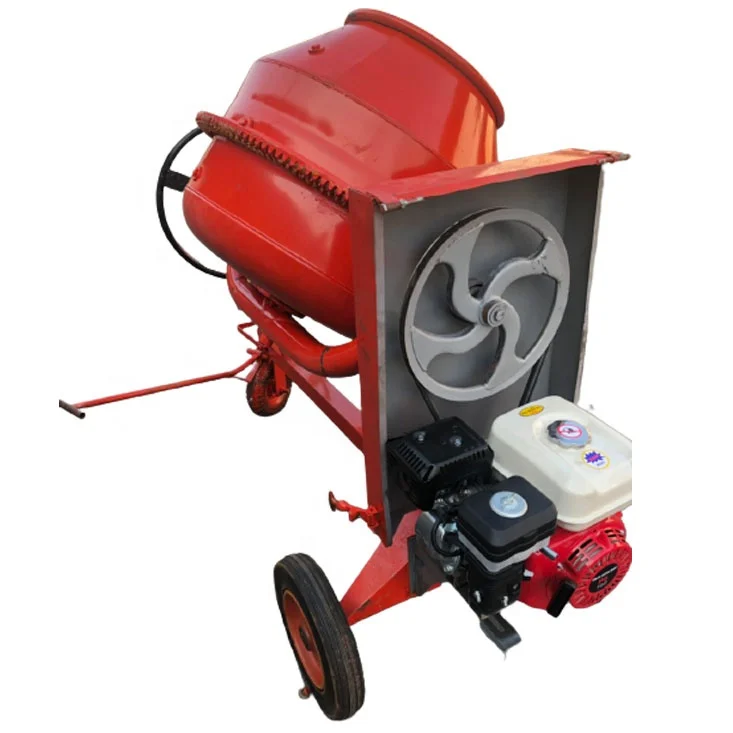 Mini concrete mixer 450L with motor single-phase 1.5kw 2.2kw 3kw power or gasoline engine thickness 2.8mm 3.0mm made in Vietnam