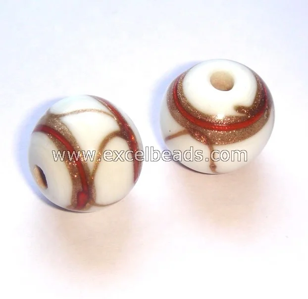 Best Beads - Big hole Glass Beads for Jewelry making and decoration from wholesale bead supplier Excel Exports