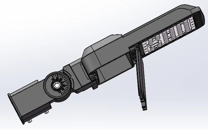 ip65 led lamp empty housing for street light led lighting aluminum housing