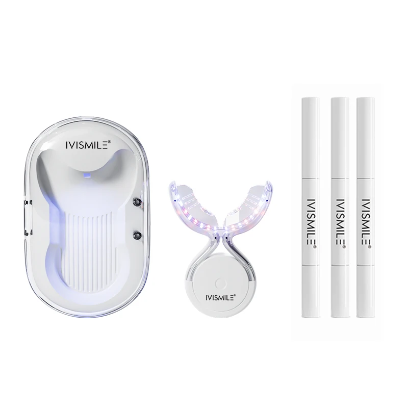 Cleaning Kit Whitening Devices At Home  Electric Wireless Blue Light Dental Whitening Teeth Kit Tooth Whitening Machine