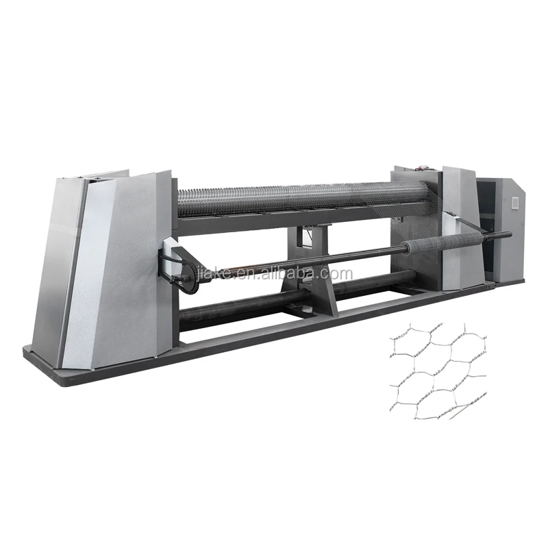 Factory Supply Beat Quality Hexagonal wire mesh knitting machine for civil engineering