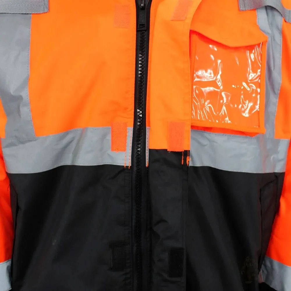 Safety Workwear Custom Safety Work Wear Jackets Reflective Motorcycle Waterproof Fluorescent Jacket
