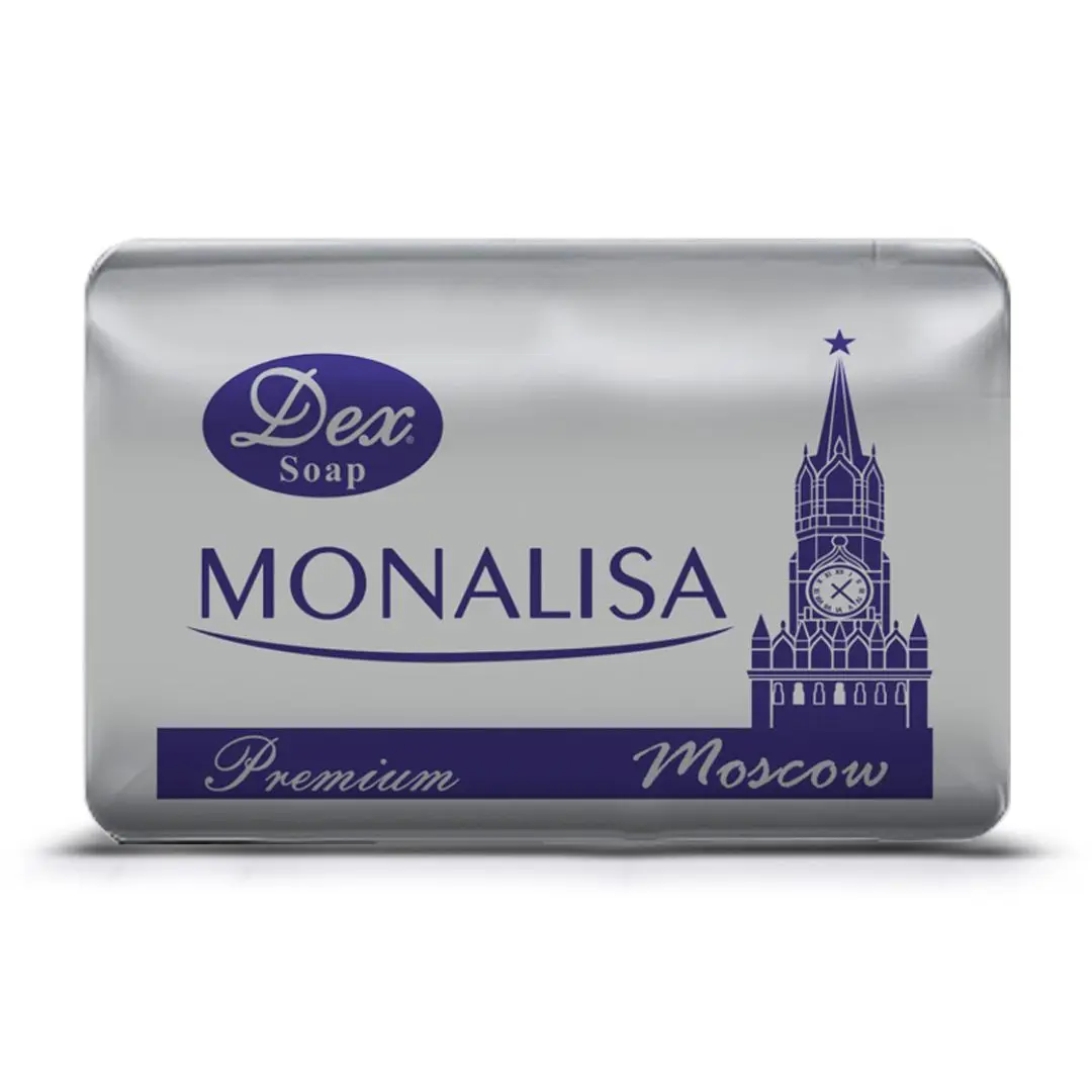 DEX Country Series - Moscow Beauty Soap 125 gr - Moisturizing Care and Deep Cleaning - Paper Wrapped Bar Soap Wholesale