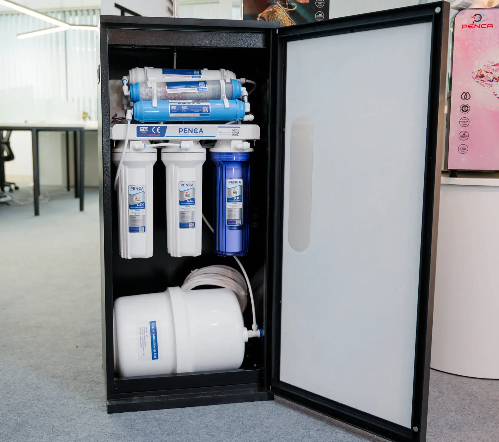 Hot Selling Water Filter System Filtro de Agua Alkaline Aquarium Filter 6 Stage Desktop Water Purifier Machine Made in Vietnam