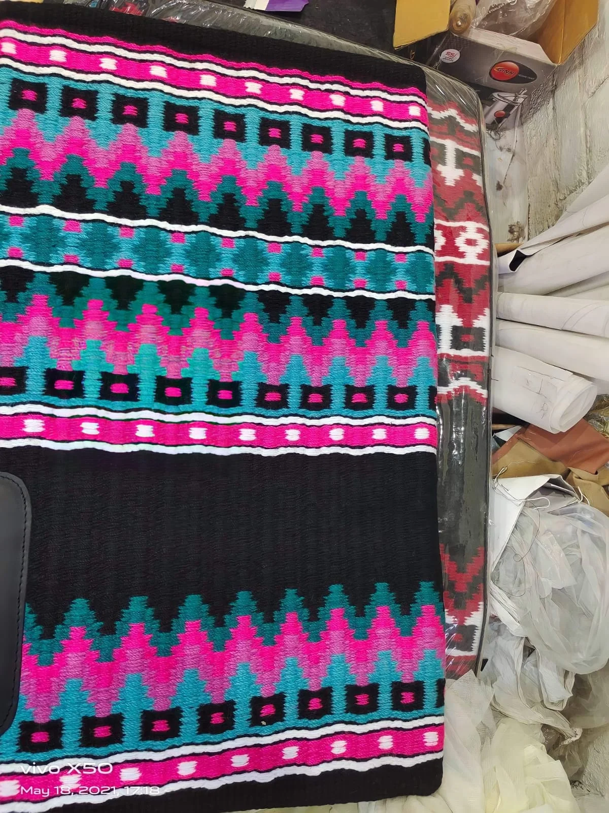 Durable & Comfortable Wool Felt Western Saddle Pad & Horse Blanket Equipment