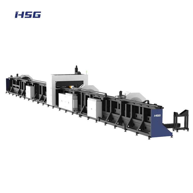 Metal Steel Tube Pipe Industry Machinery Equipment Heavy Duty Fiber Laser Cutting Price
