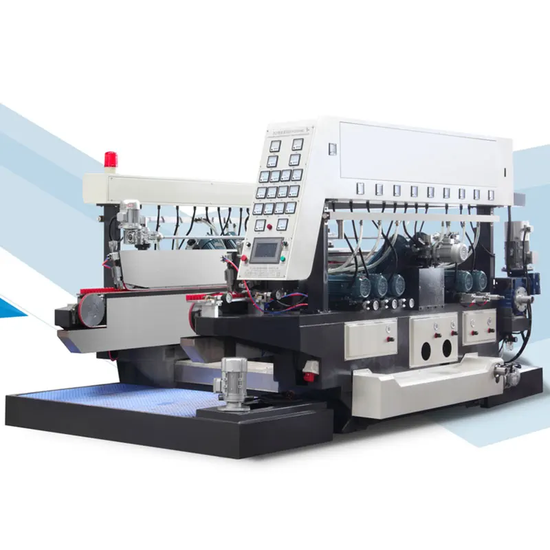 Manling Manufacture Automatically Double side Glass Edging Polishing Beveling Machine With high quality competitive Price