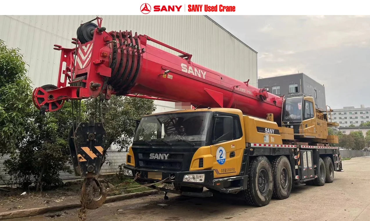 SANY Officially Certified Used 80t Truck Crane STC800T6 Model No. 00562
